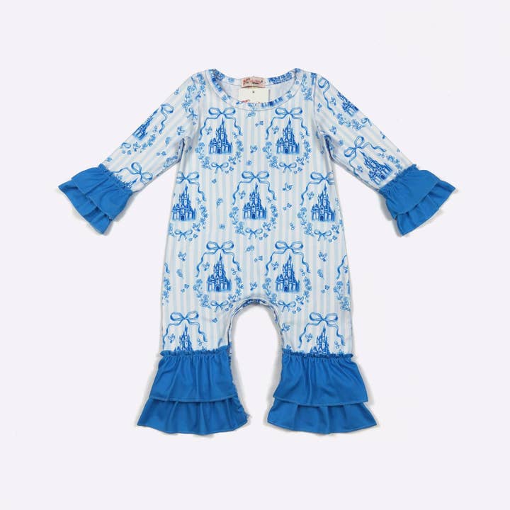 Castle Baby Romper for wholesale by Clover Cottage