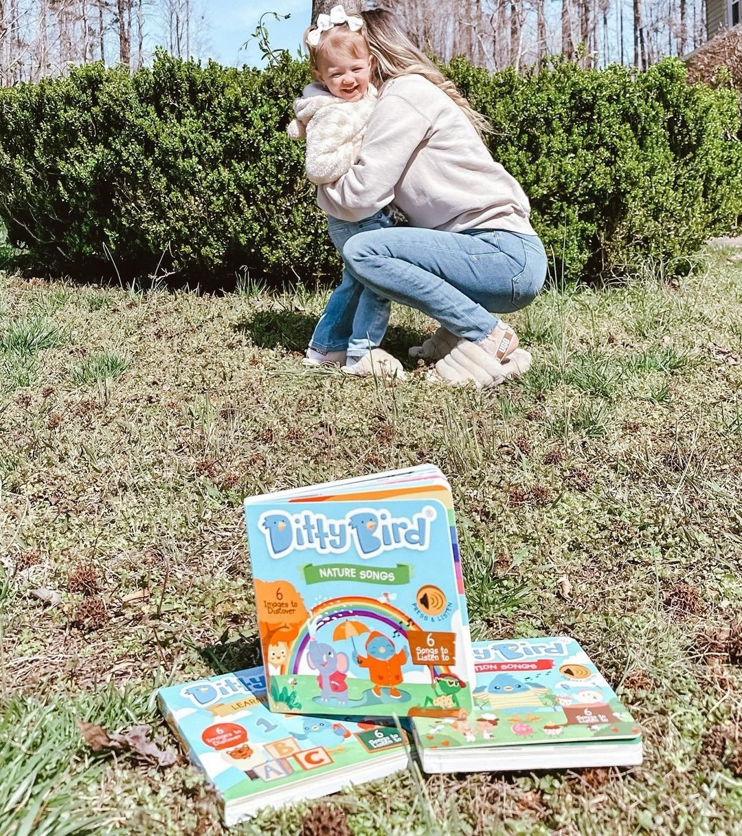 Ditty Bird - Vente Livre pour enfants de maternelle (de 3 à 5 ans) - Livre sonore Ditty Bird pour enfants : Chansons de la nature USB-C13