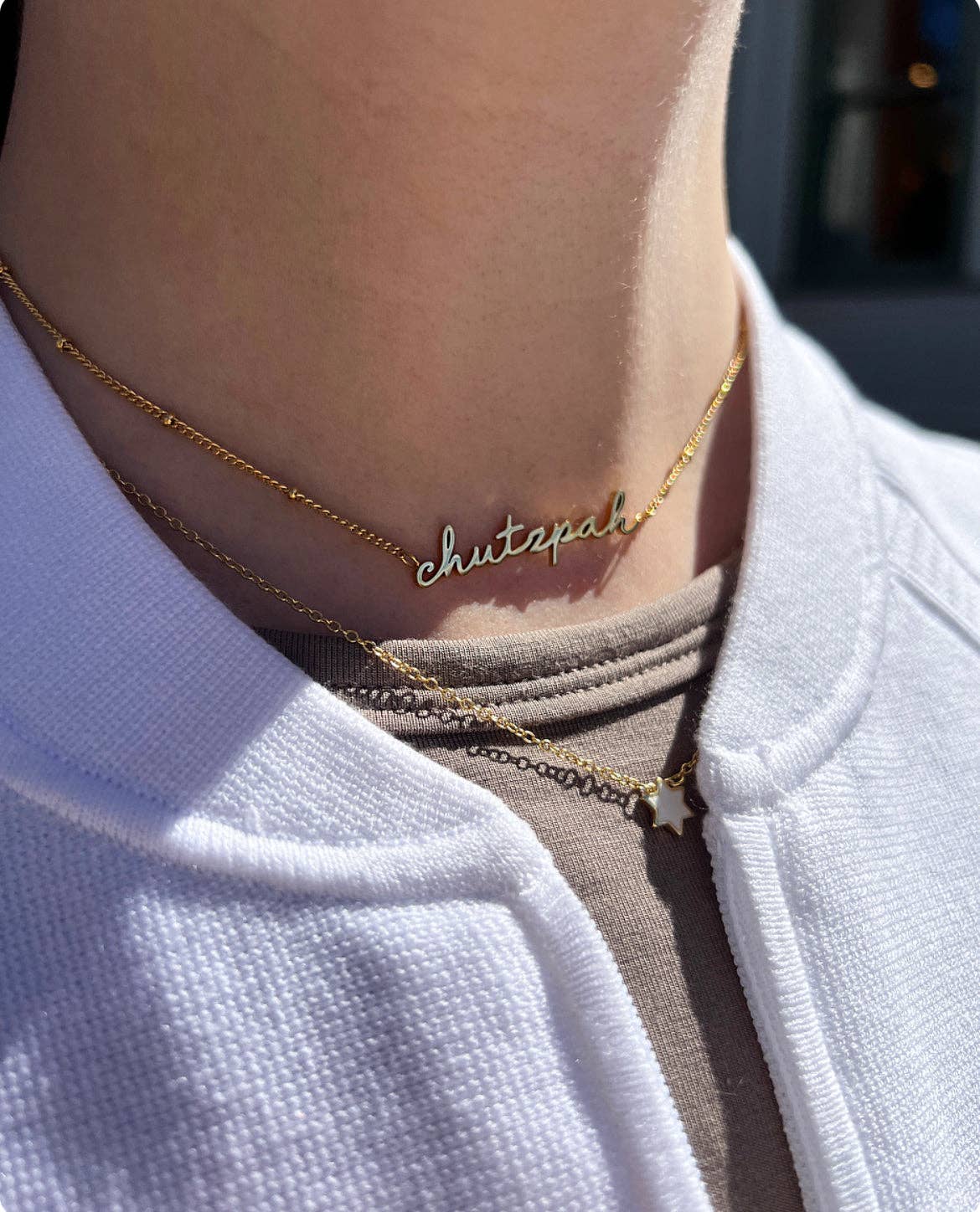 Mamaleh Jewelry - Wholesale Halskettinghanger - Chutzpah Choker halsketting3