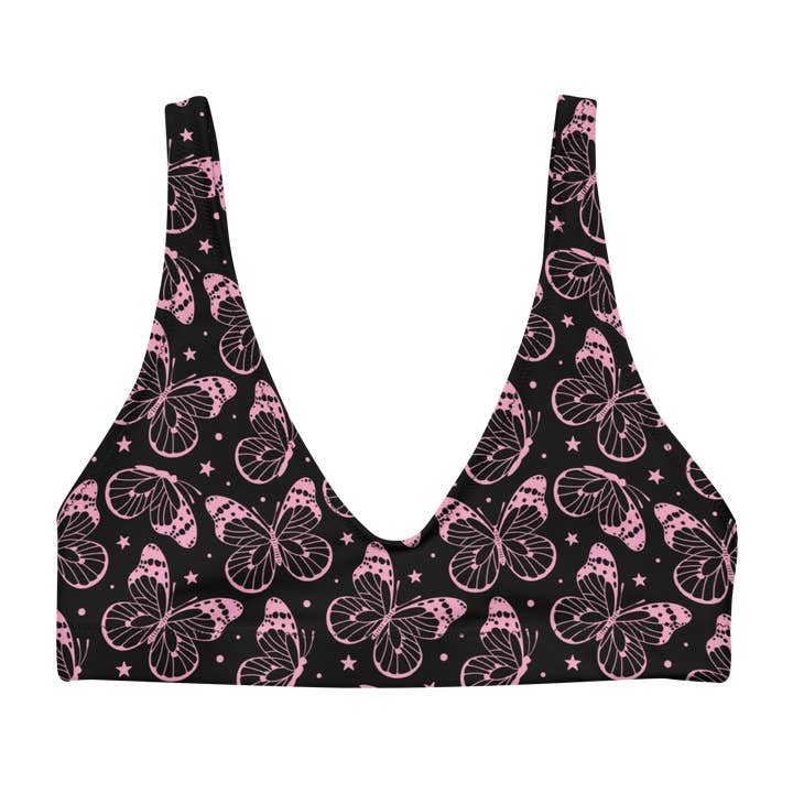 You're My Butterfly Y2K Sport Bikini Top for wholesale by Goth Cloth Co.