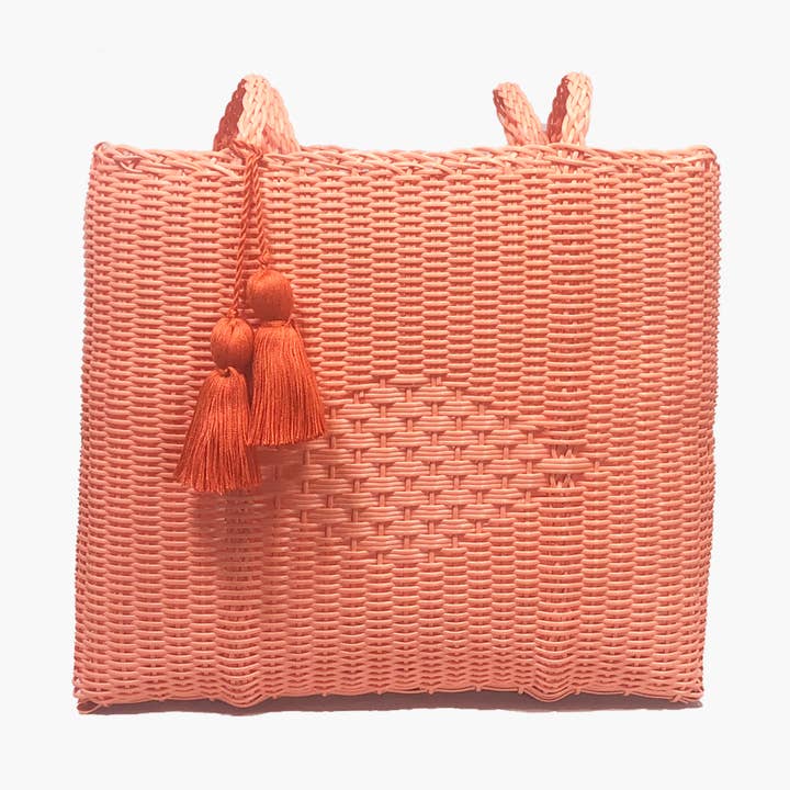 Ixoq Recycled Plastic Cesta Tote ~ Medium ~ Single Color for wholesale by ixöq