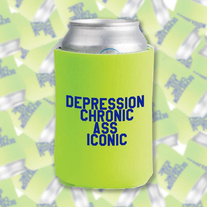 Depression Chronic Ass Iconic Can Cooler for wholesale by BOBBYK