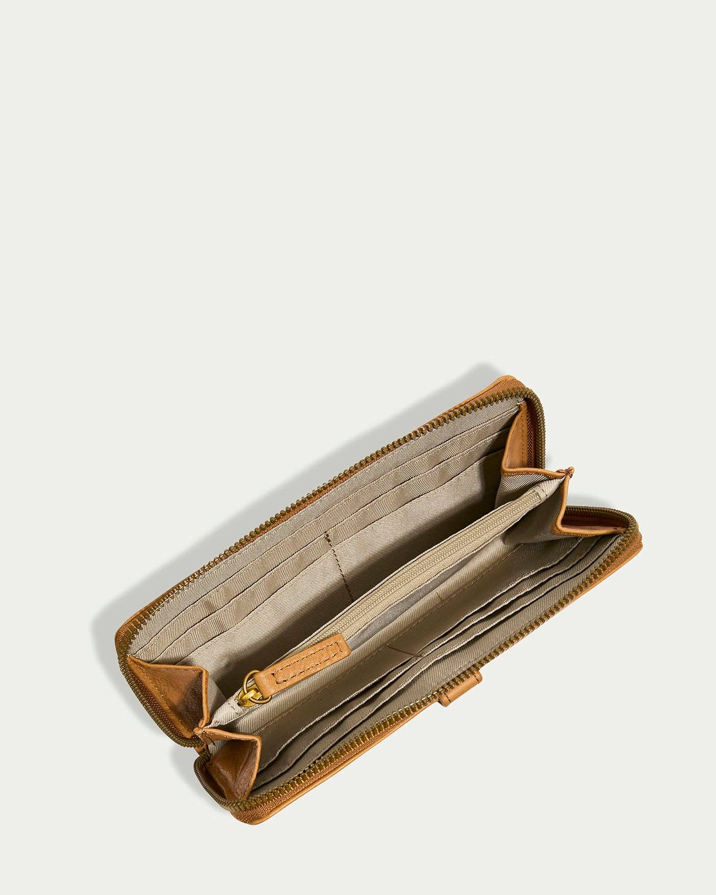 American Leather Co - Wholesale Wallet - Women's - Rye Large Zip Around Wallet5