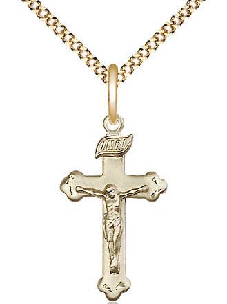 Pendente Crucifixo em Ouro 14kt Filled por atacado de Tony’s Jewelry