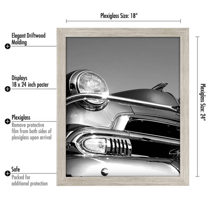 Americanflat - Wholesale Picture Frame - Americanflat Poster Frame with Wide Molding147