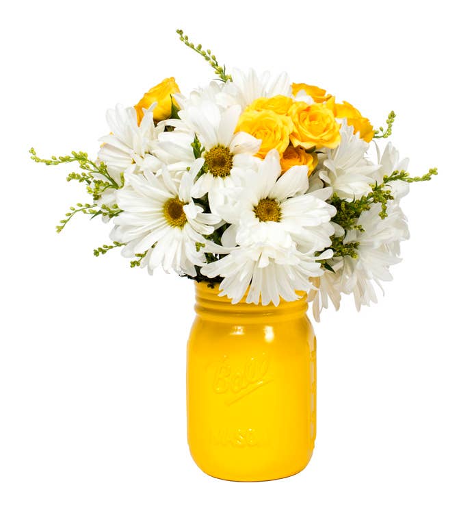 Napco - Wholesale Vase - Colorful Mason Vases, 5 Colors  Item # 33213 7