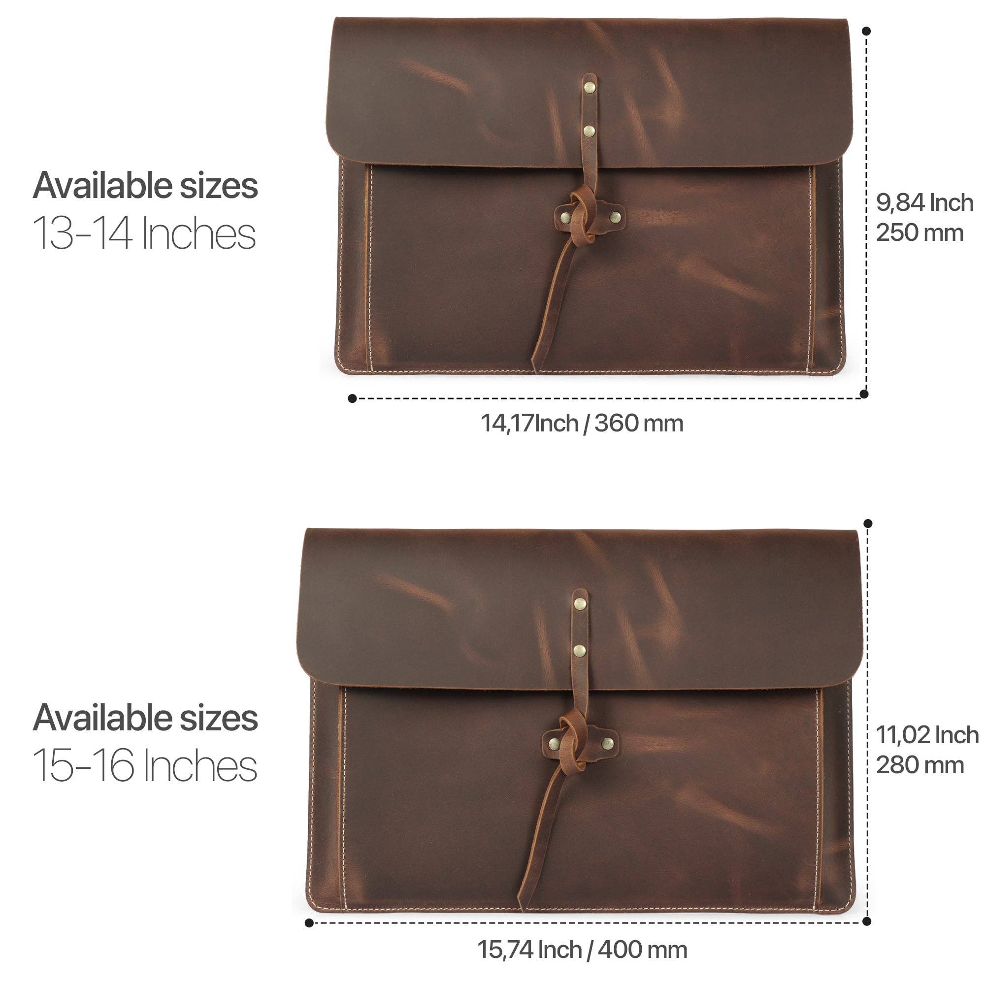 Londo - Wholesale Laptop/Tablet Case - Women's - Londo Top Grain Leather MacBook Pro and Air 16 Inch, 14, 15.5, 15, 13 inch & iPad Pro 12.9 Case with Front Pocket & Flap Closure – Retro Vintage Laptop Bag24