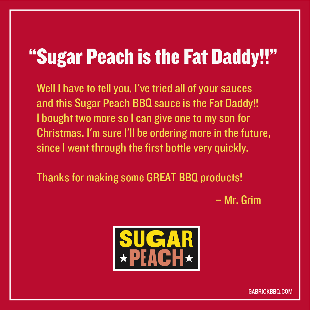Gabrick BBQ Sauce Co. | Texas BBQ Sauce - Wholesale BBQ Sauce - Sugar Peach BBQ Sauce16