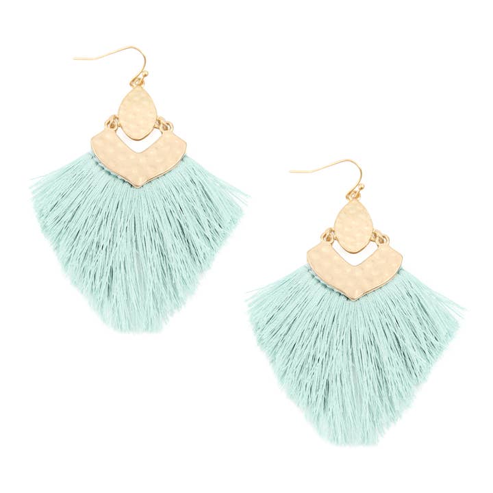 MYS Wholesale Inc - Wholesale Tassel Earrings - Boho-Chic Elegant Fringe Tassel Drop Earrings13