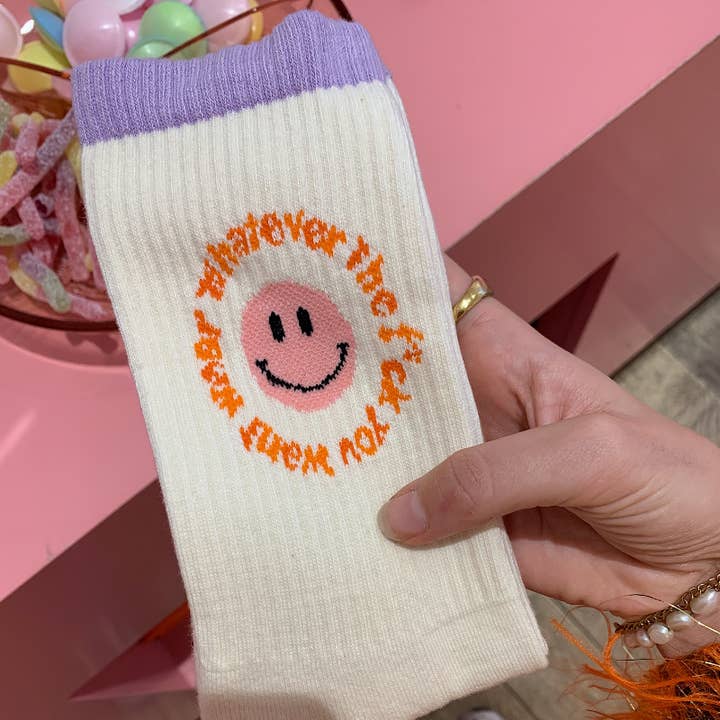 JEAN socks - purple for wholesale by Atelier Jean