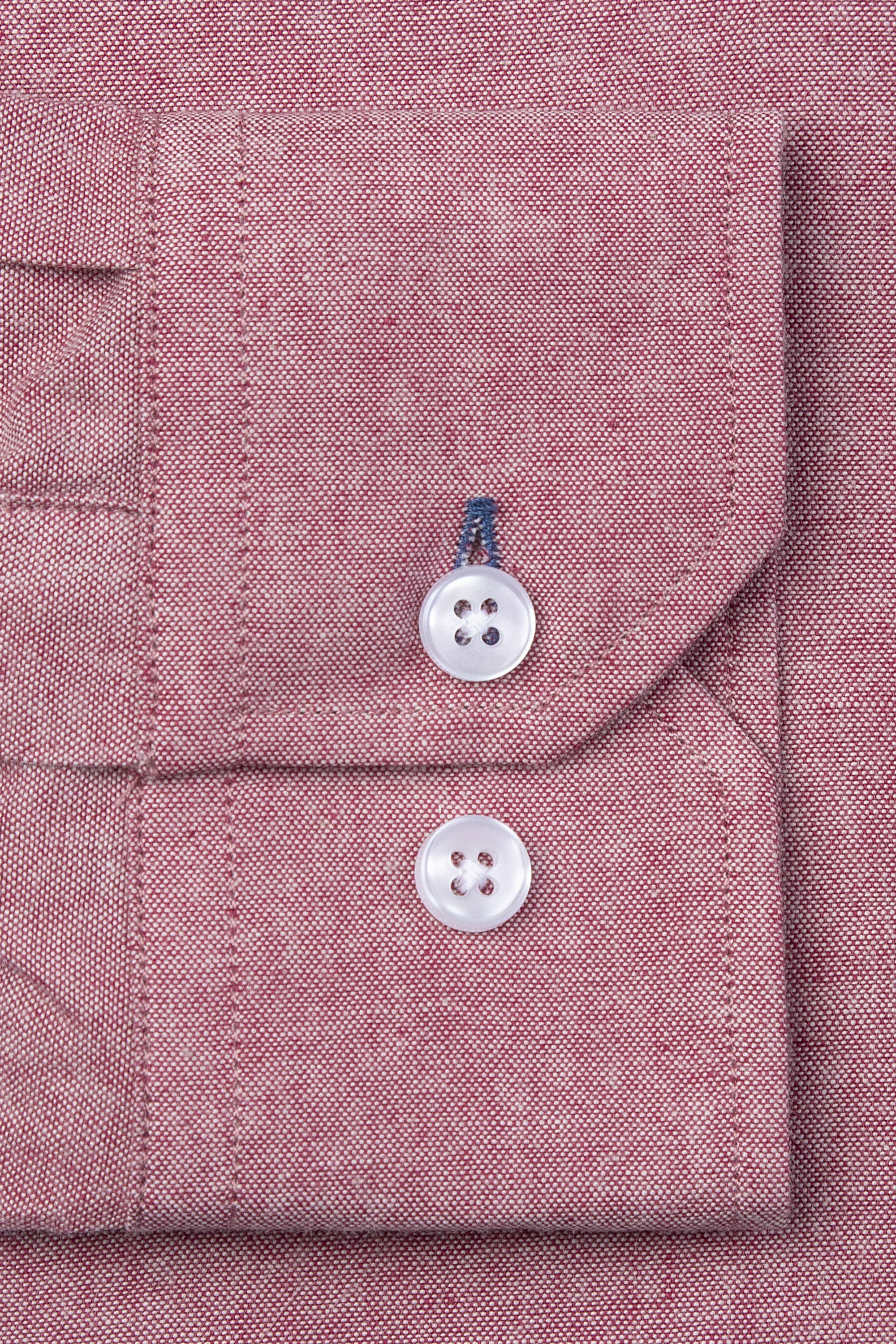 Alynn – Großhandel Hemd mit Button-down-Kragen – Herren – Lucas lässiges, nicht zusammensteckbares, eng geschnittenes Hemd Red Alynn2