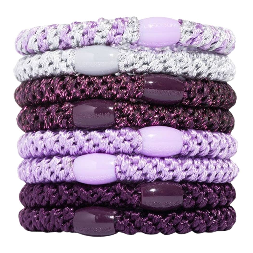 France Luxe/L. Erickson – Engroshandel Hårbånd - Dame – Grab & Go Hestehalebindere - Sæt med otte41