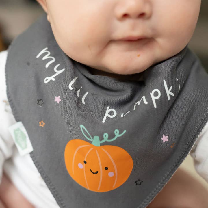 Ziggle Baby - Wholesale Bandana bib - My L'il pumpkin bib1