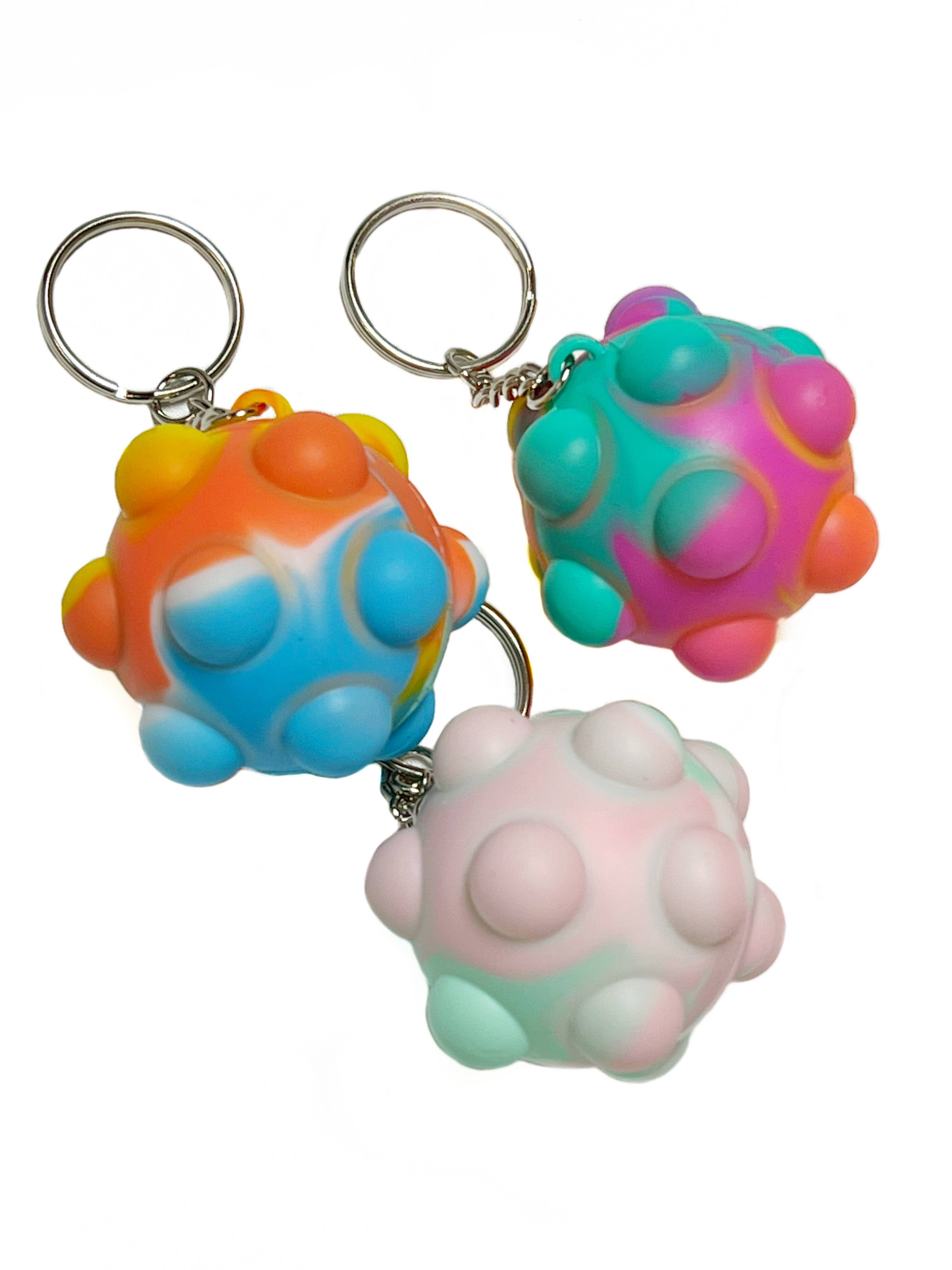 Mavi Bandz - Wholesale Fidget Toy - Kids - Pop-n-Play Mini Fidget Balls Keychains1