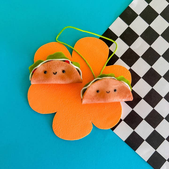 Larry’s Waffle Shop - Wholesale Ornament - Tina | Taco Magnet or Ornament2