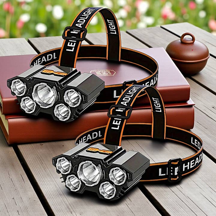 Funky Aura Boutique - Wholesale Safety Alarm/Gear - LED Headlamp - USB Chargeable - Safety Light1