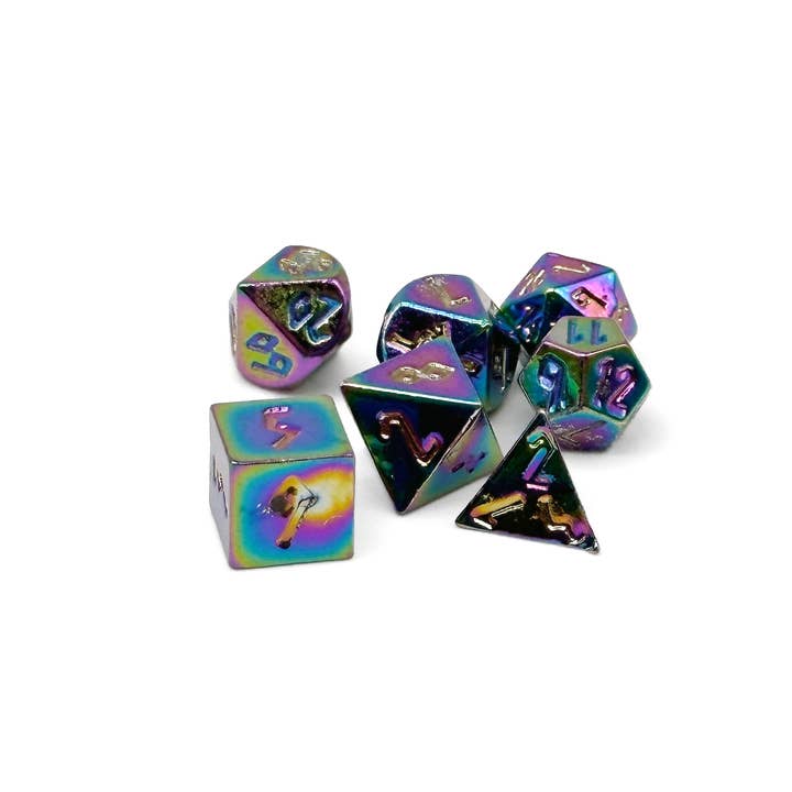 Norse Foundry - Wholesale Dice - Pixie Mini Metal Dice Sets - 5-7mm2