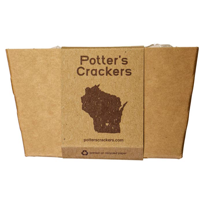 Potter’s Crackers - Wholesale Crackers - Potter's Crackers Organic Rosemary Thyme Crisps