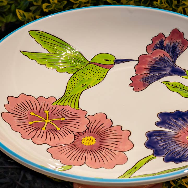 Zaer Ltd. International - Wholesale Bird Bath - 24 Inch Tall Porcelain Birdbaths- 6 Options1