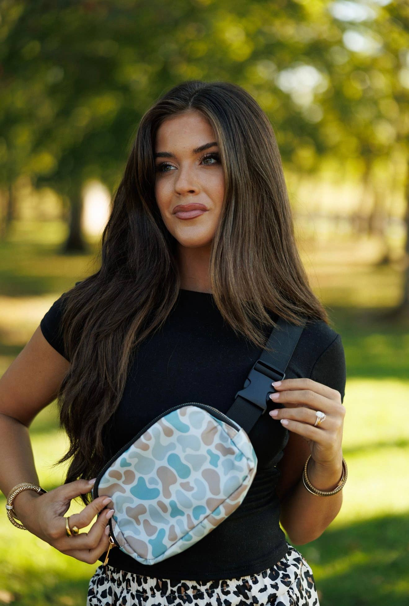 The Front Porch Label - Wholesale Crossbody Bag - Women's - Camo Crossbody Bag1