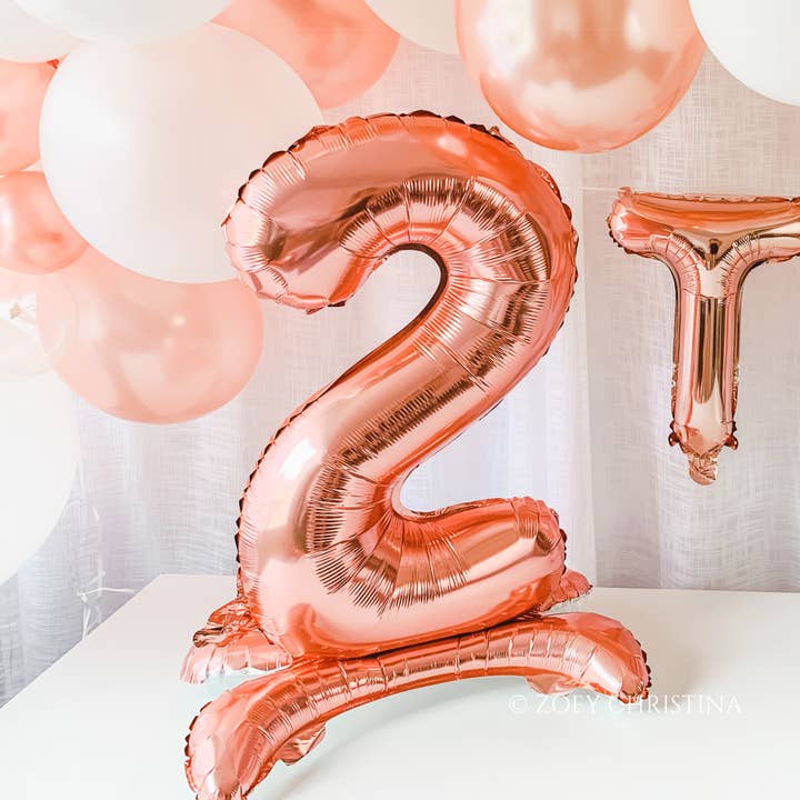 Zoey Christina - Wholesale Balloon - Standing Number Baloons