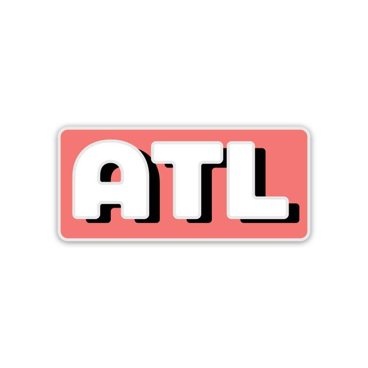 ATL Sticker for wholesale by Stuff Worldwide