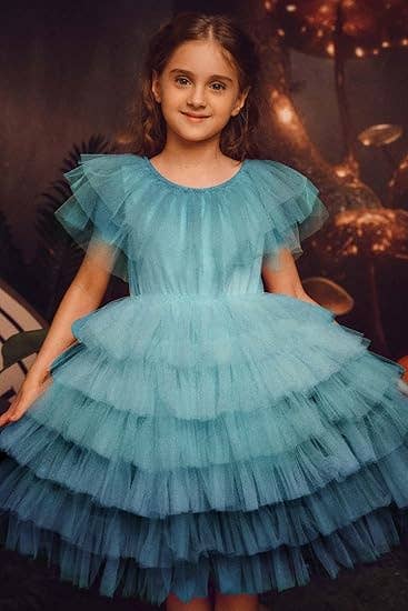 Tutuland - Wholesale Dress - Kids - Gradient Tiered Tulle Fairy Princess Dress8