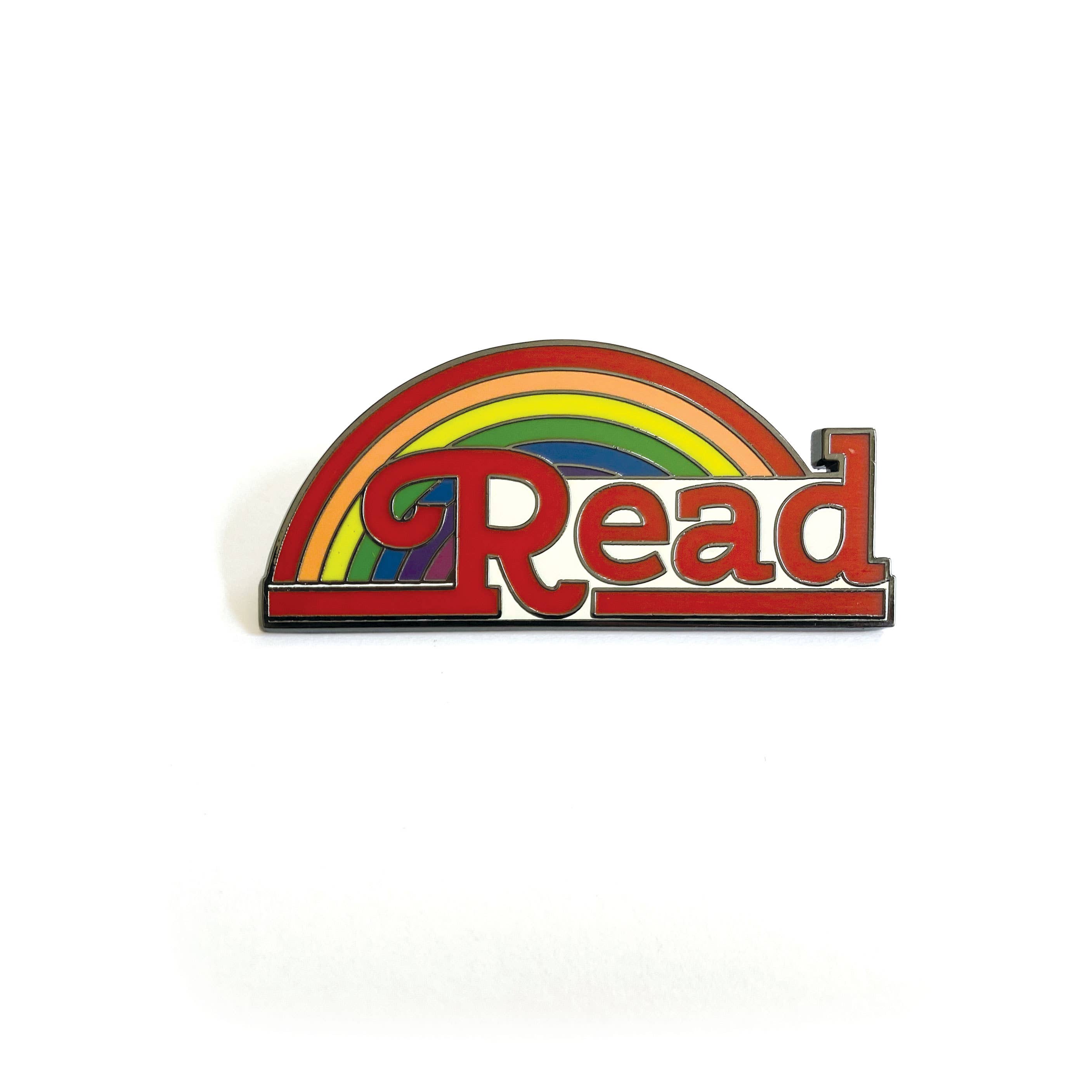 Paper House Productions - Wholesale Lapel Pin/Button - Read Rainbow Enamel Pin1