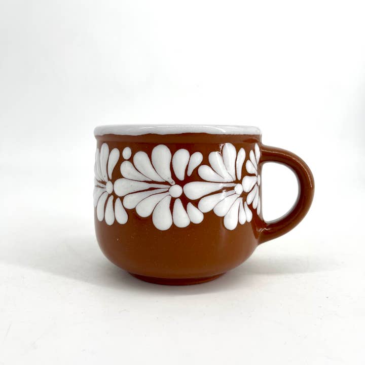 Fiesta McAllen LLC - Wholesale Coffee Mug - Black, Brown or Pink Coffee Cup with White Accent2