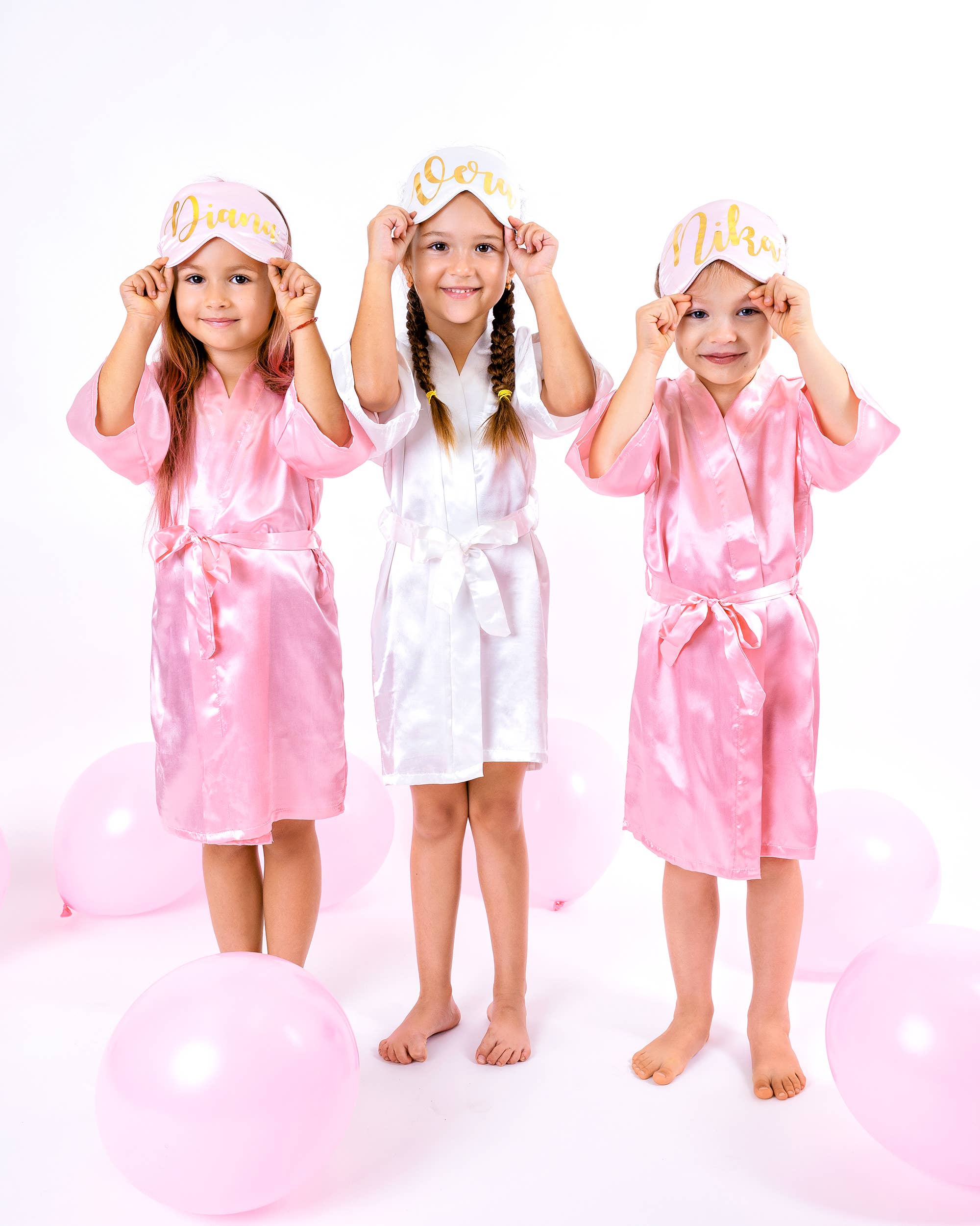 Sisters G Kids - Wholesale Robe - Kids - Satin Party Girls Robes13