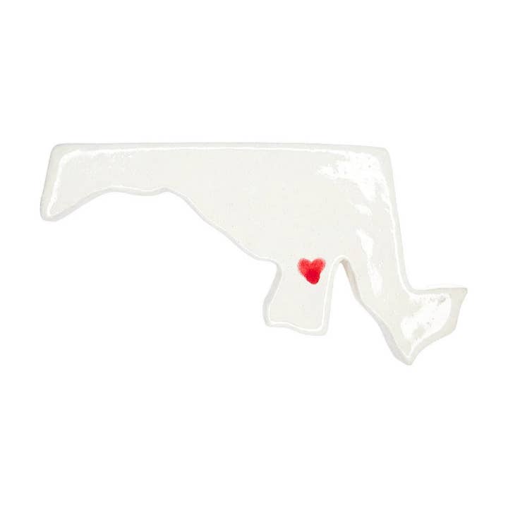 Annapolis Ceramic Magnet for Fridge - Handcrafted Maryland State Decor Gift for wholesale by AO Clay
