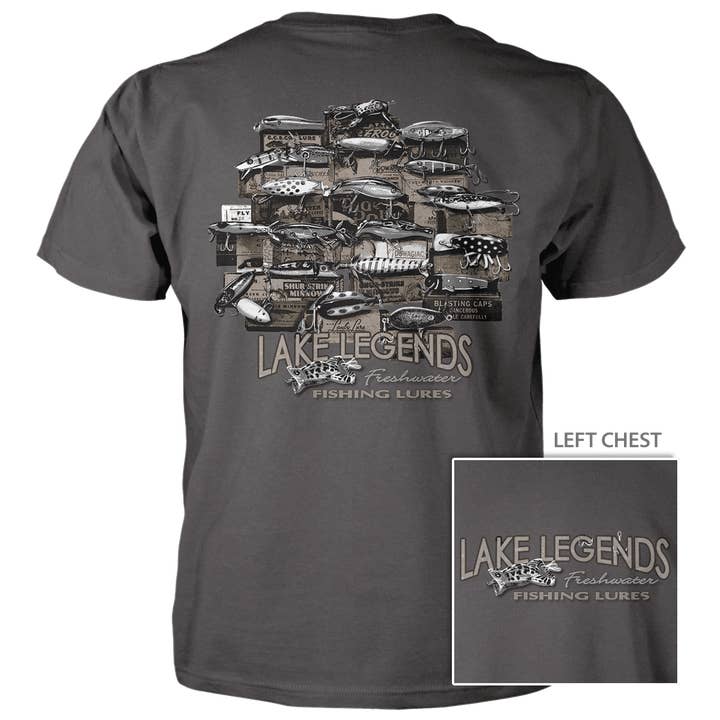 Lake Legends - 4.5 oz Cotton T-Shirt for wholesale by Old Country Outfitters