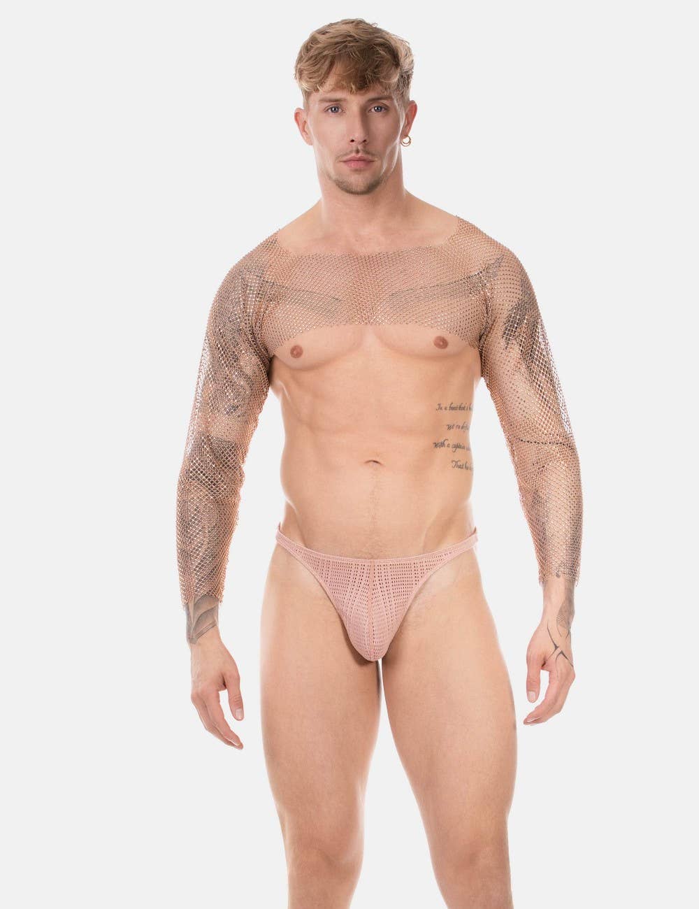 Stoftex LDA - Venta al por mayor Camiseta de tirantes - Hombre - Bolero Blinky de manga larga en red brillante12