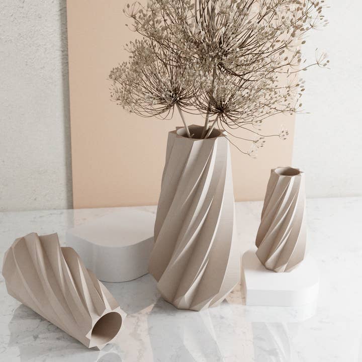 Modernized Pottery - Wholesale Vase - TIMBER Vase