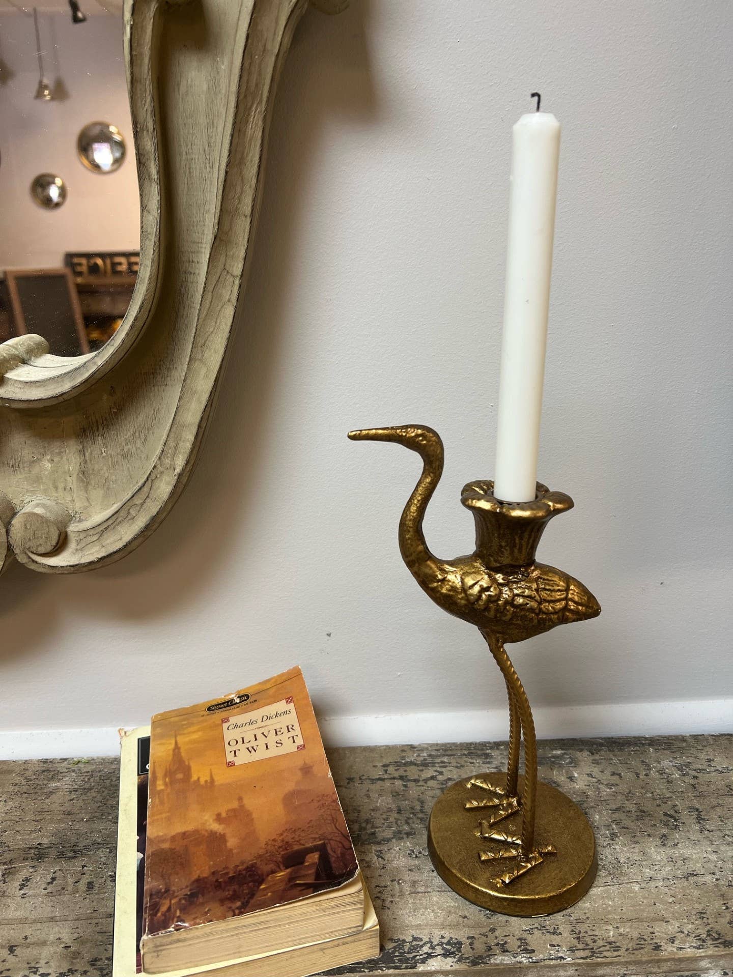 Vagabond Vintage – wholesale Ljushållare – Kranljushållare med antik guldfinish3