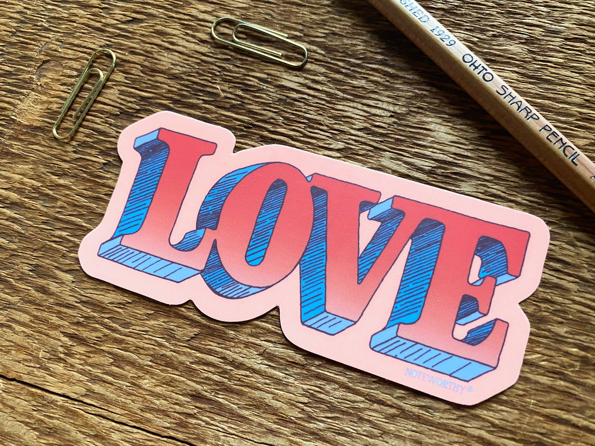 Noteworthy Paper & Press - Vendita all'ingrosso Adesivo - Adesivo LOVE2