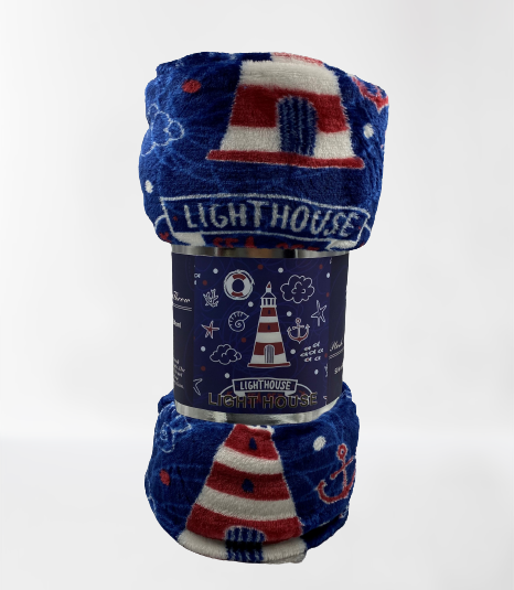 Infinite Basics - Wholesale Throw Blanket - Christmas Blanket Cozy Festive Holiday Throw Blanket 50" x 60"6