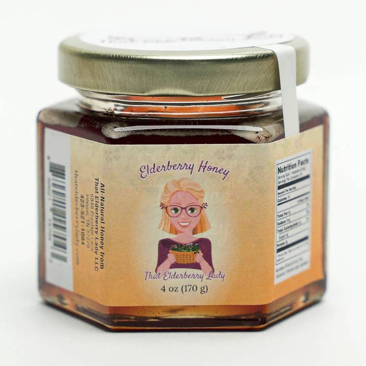 Miel de Sureau pour la vente par That Elderberry Lady LLC