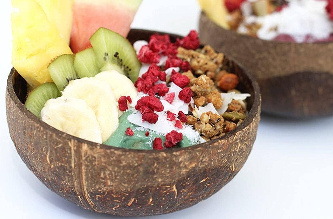 OMA - Eclectic Home - Wholesale Serve Bowl - Set Of 4 Coconut Bowls Natural Organic Serving Buddha Bowls2