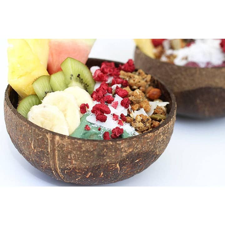 OMA - Eclectic Home - Wholesale Serve Bowl - Set Of 4 Coconut Bowls Natural Organic Serving Buddha Bowls2