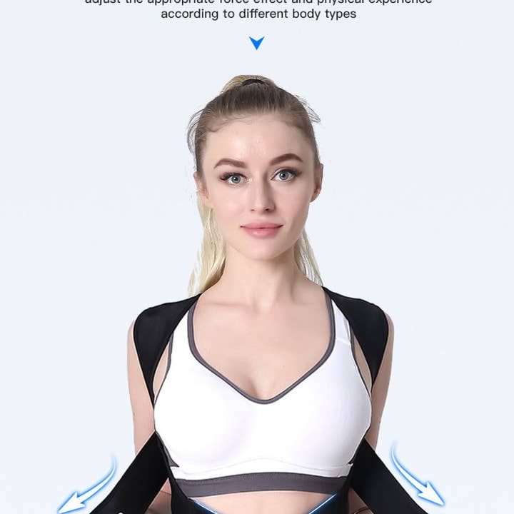 VIGOR - Wholesale Fitnessapparatuur - Houdingscorrector voor rug-, schouder- en rugondersteuning voor dames en heren40