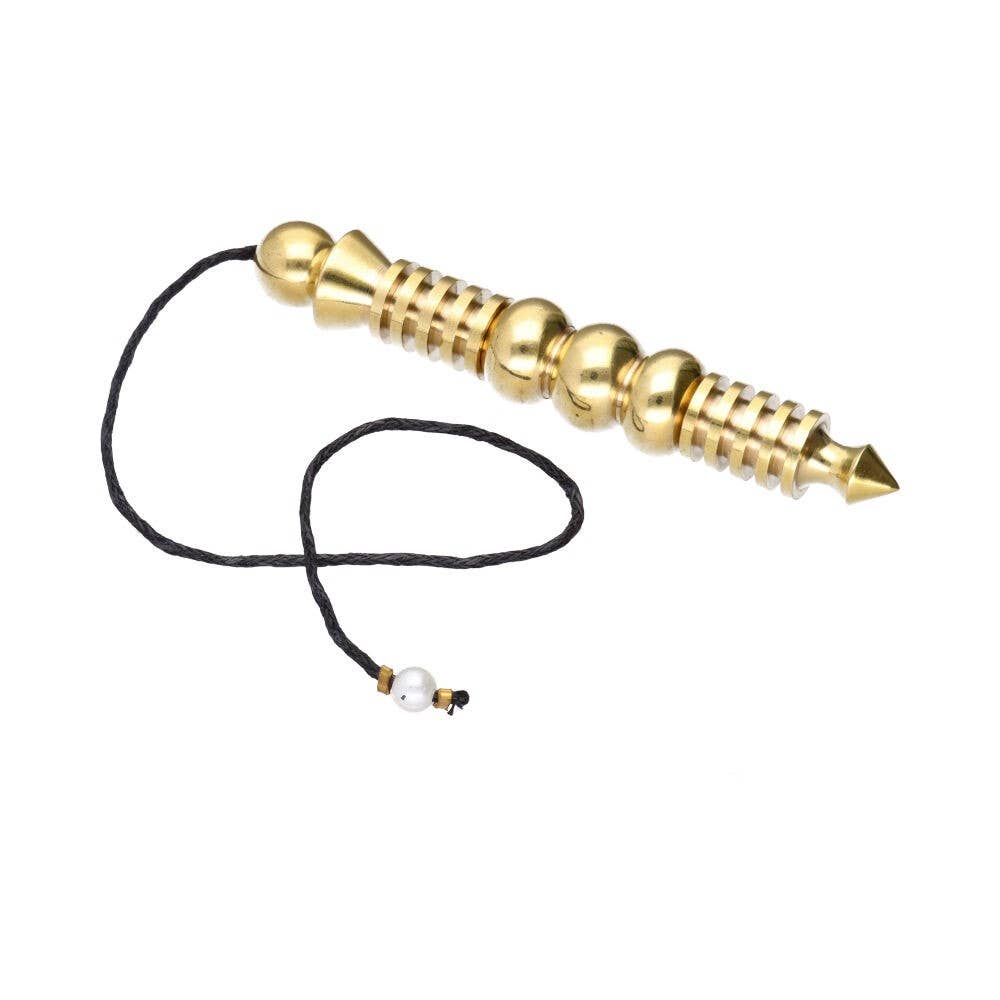 Vives de la Cortada S.L - Wholesale Spiritual Stone/Crystal - Isis Pendulum 10 Batteries with Bronze Witness (BRO54)1