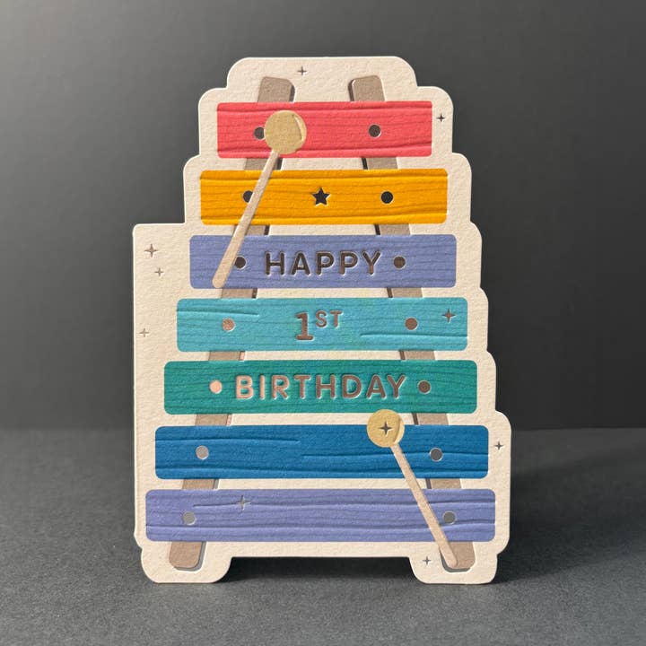 Alder 1 xylofon udstanset kort for engroshandel hos Heyyy Ltd