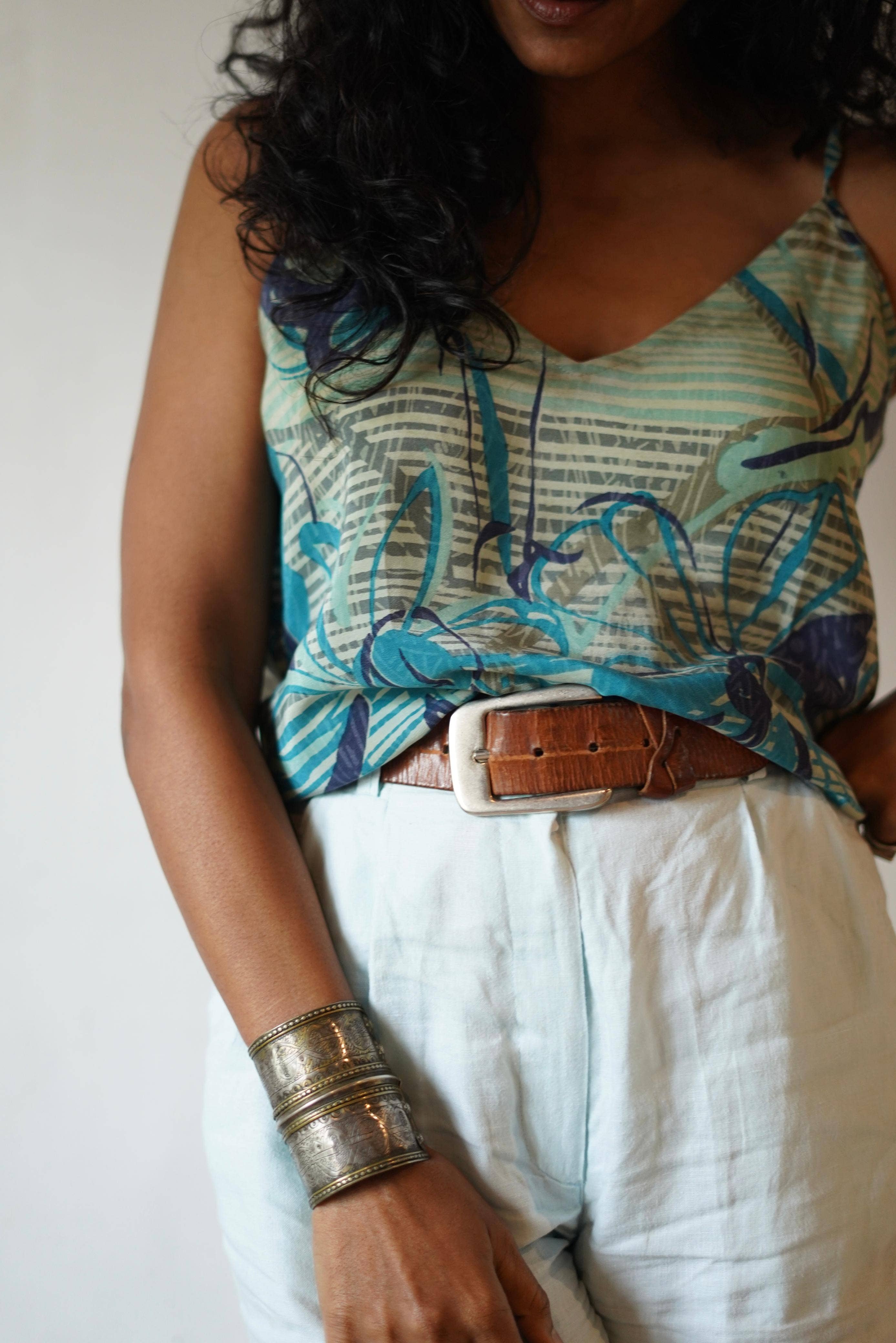 Annahmol - Wholesale Camisole - Women's - Vintage Silk Zero-Waste Cami7