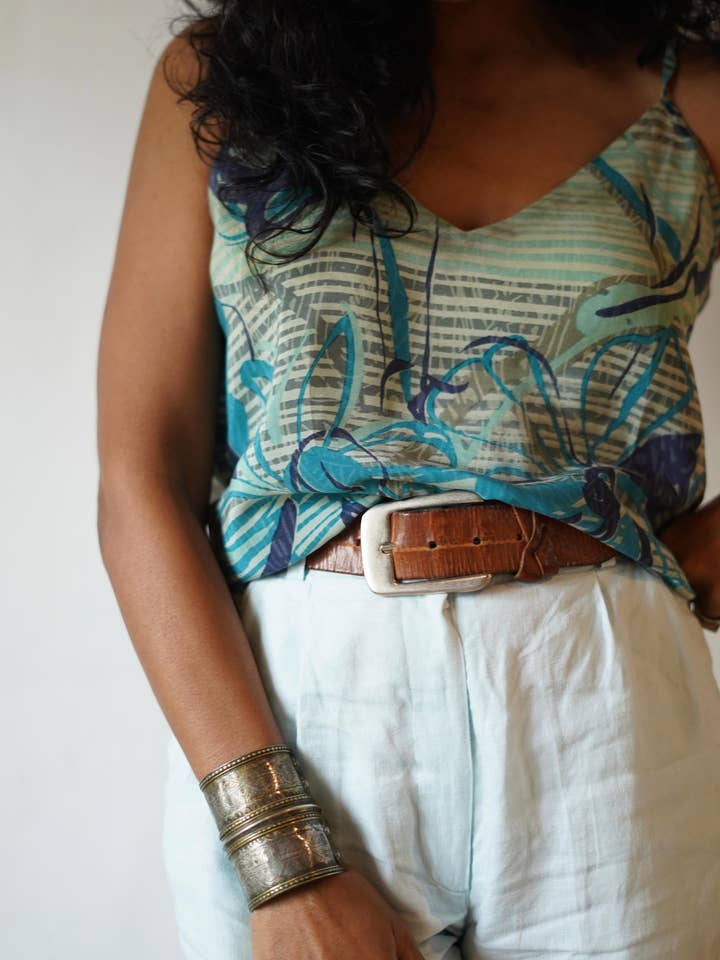 Annahmol - Wholesale Camisole - Women's - Vintage Silk Zero-Waste Cami7