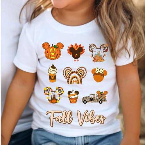 DTF TRANSFER -Fall Vibes 8219 for wholesale by dBoldTees & DTF Transfers