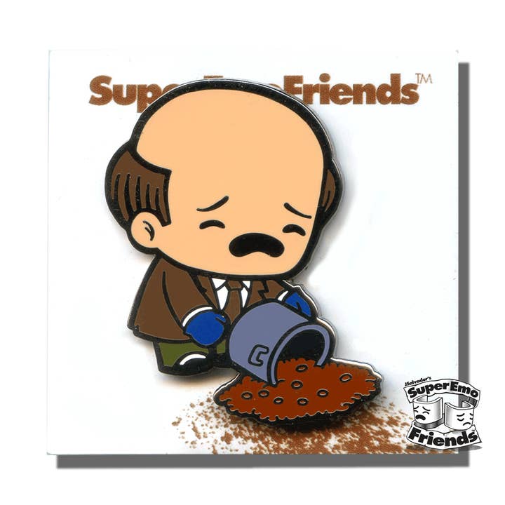 SuperEmoChiliSpilly Enamel Pin for wholesale by SuperEmoFriends