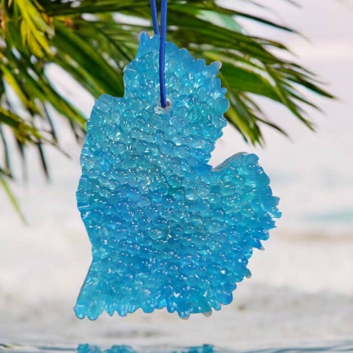 Pictured Rocks - Michigan Mitten Air Freshener for wholesale by Pic's & Wic's LLC