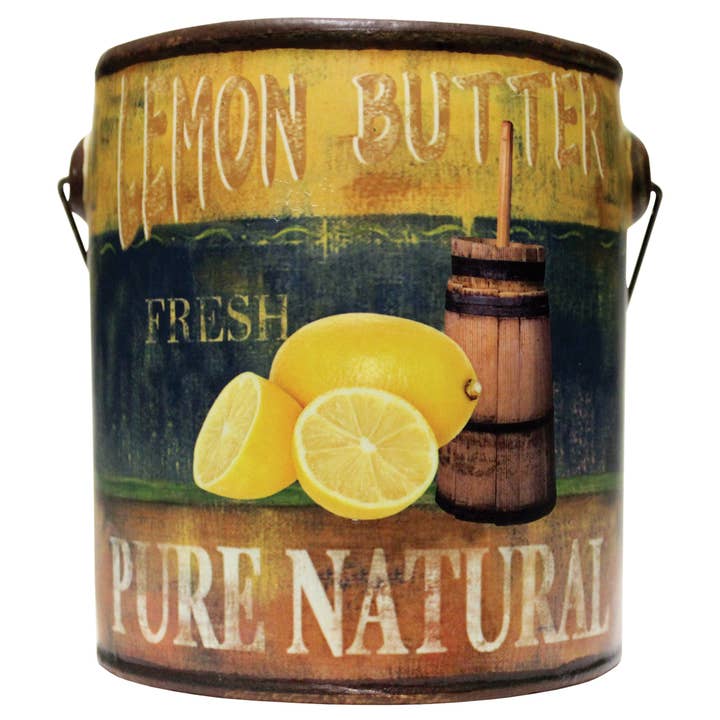 Cheerful Candles – wholesale Jar/filled candle – 20Oz Farm Fresh Candle- Lemon Butter