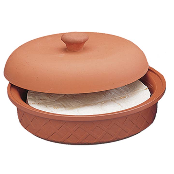 Fox Run Brands - Wholesale Kitchen Tool/Gadget - Fox Run Terra Cotta Tortilla Warmer, 8.5" x 4.25"